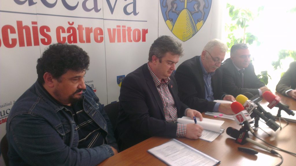 semnare contract Muzeul de Istorie Suceava 31.03.2014